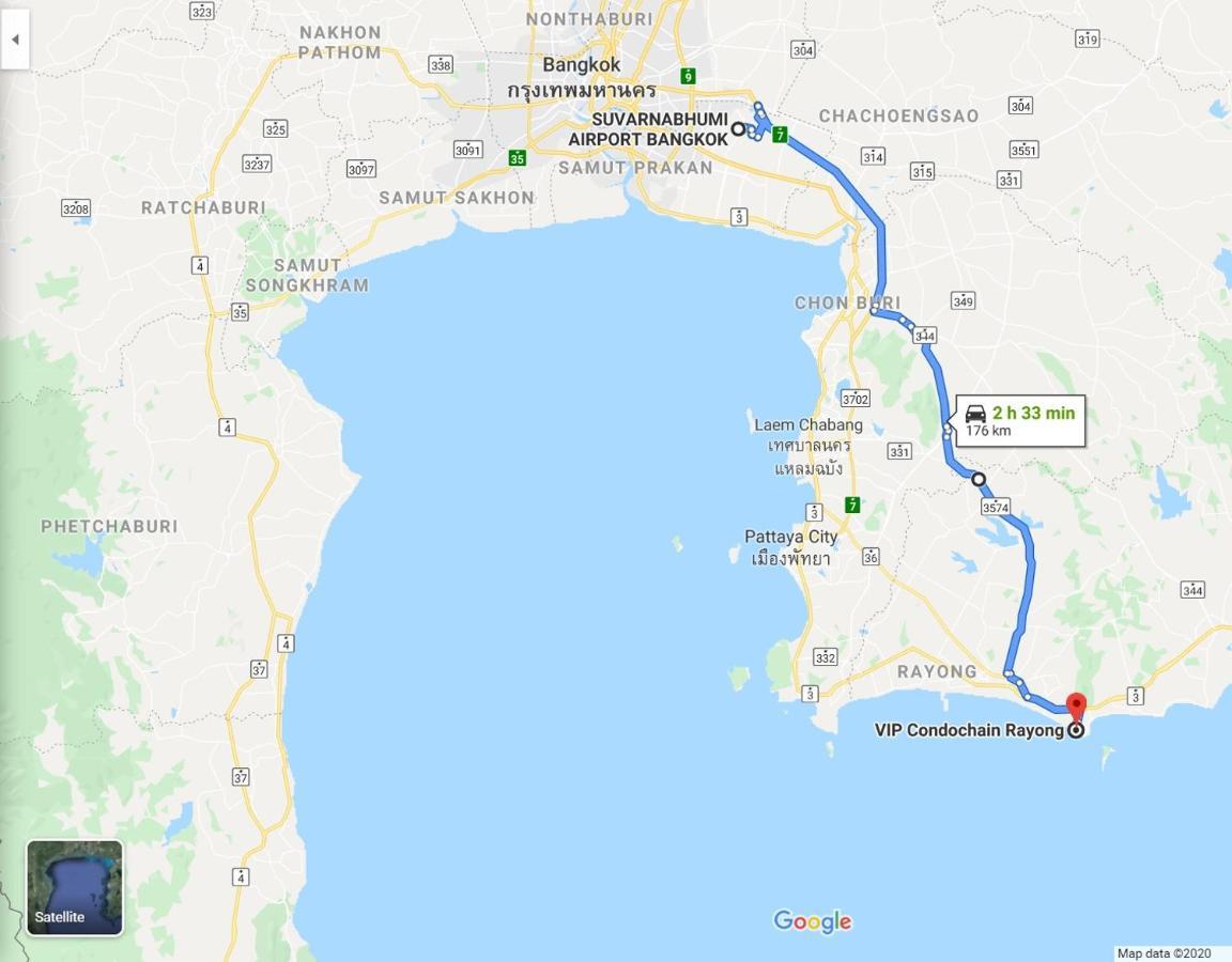 Panorama Sea View Room 245, V.I.P Condo Chain Rayong Ban Phe Exterior photo